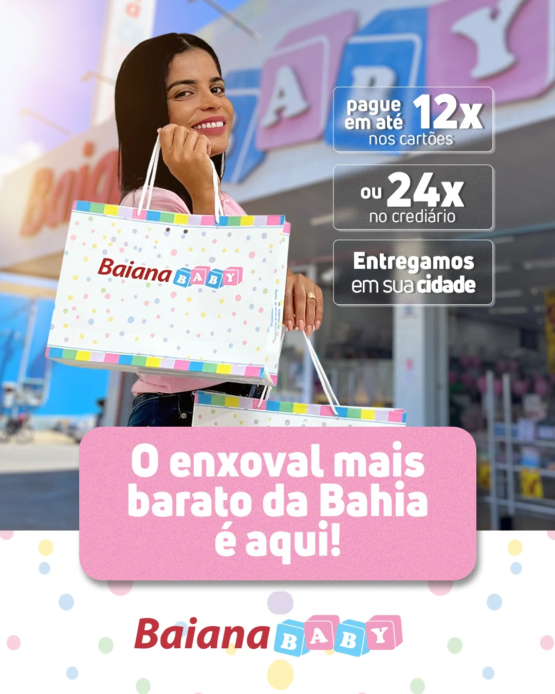 Baiana Baby — Campanha Enxoval