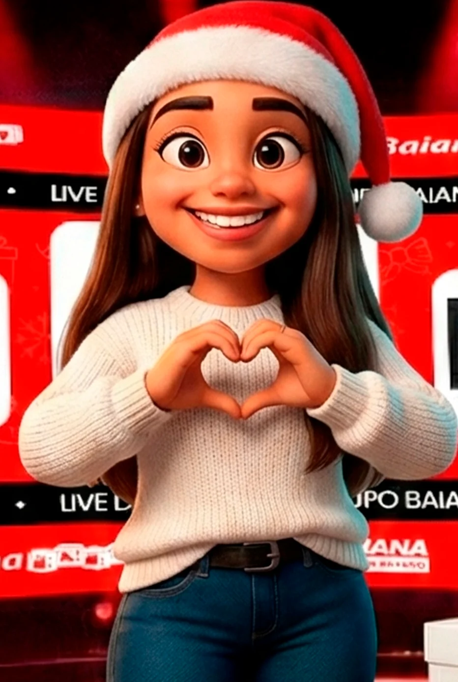 Baiana Baby — Mascote 3D