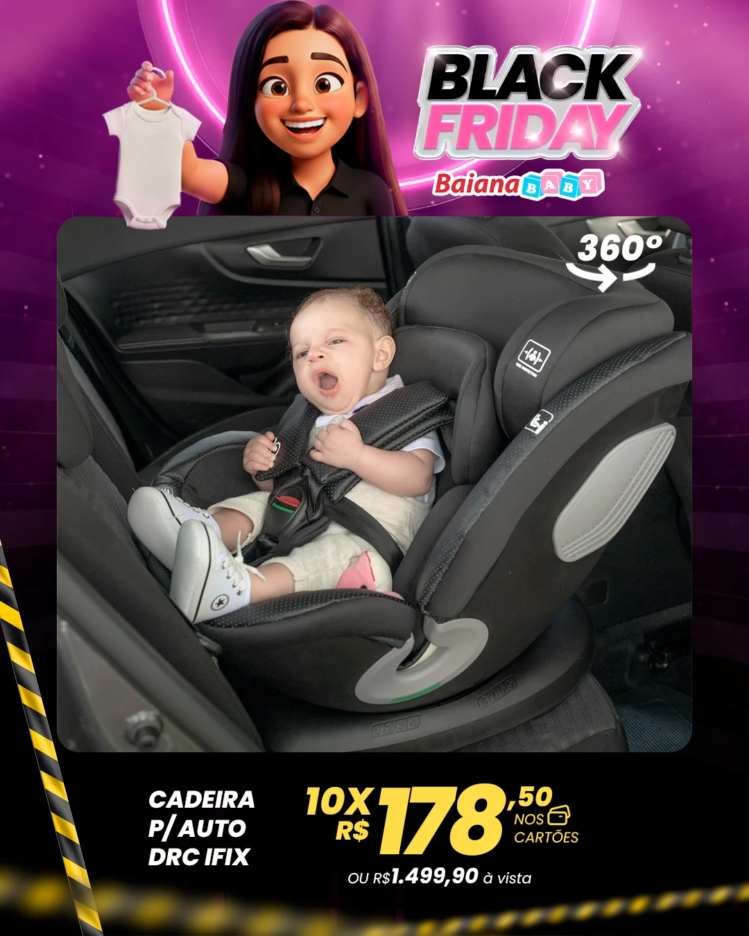 Baiana Baby — Black Friday · Quarto Encanto