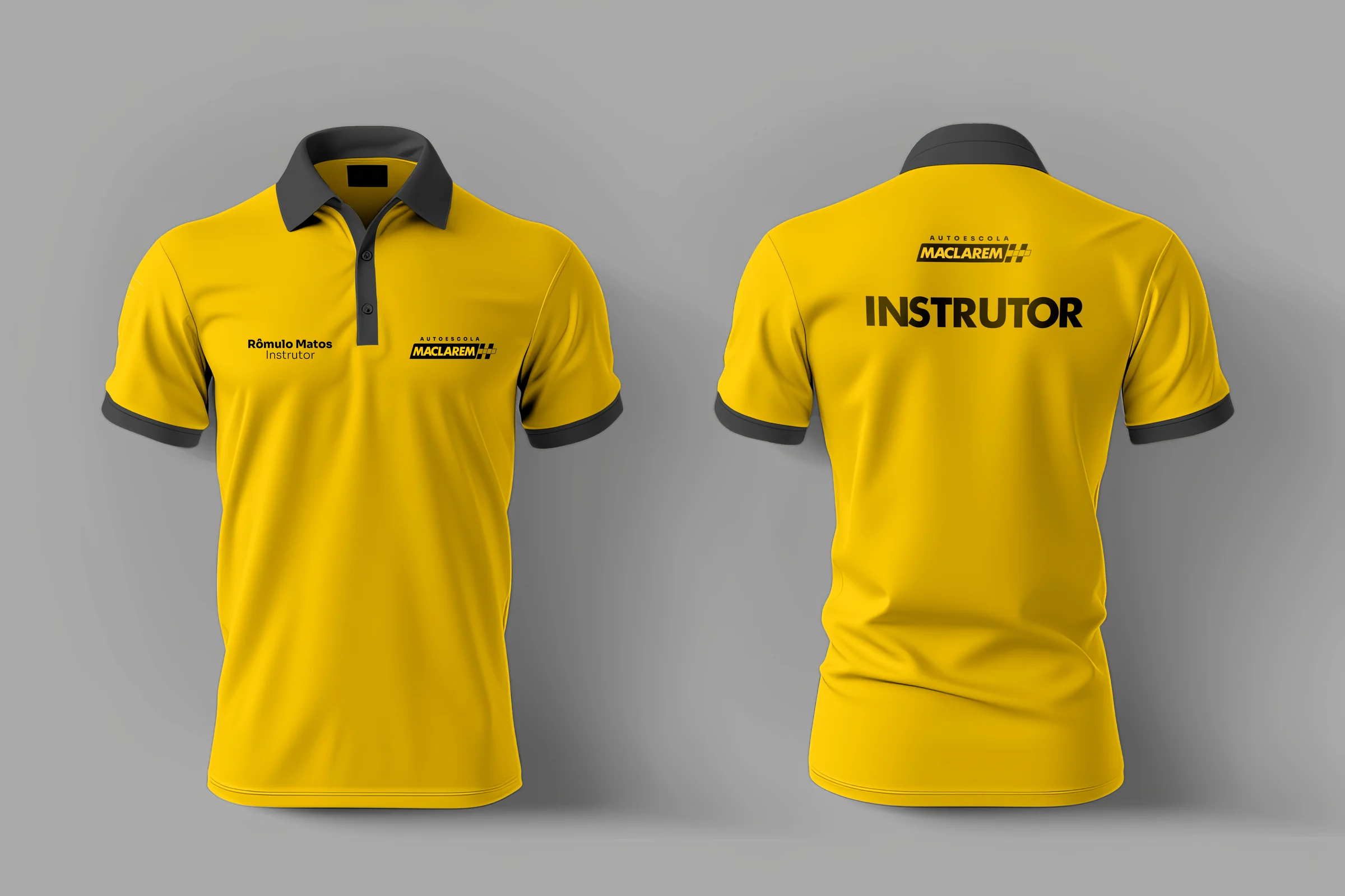 Autoescola Maclaren — Uniforme de instrutor