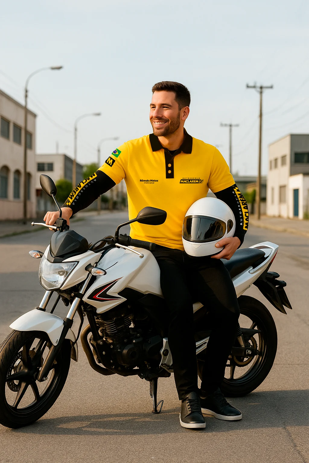 Autoescola Maclaren — Aplicação com instrutor