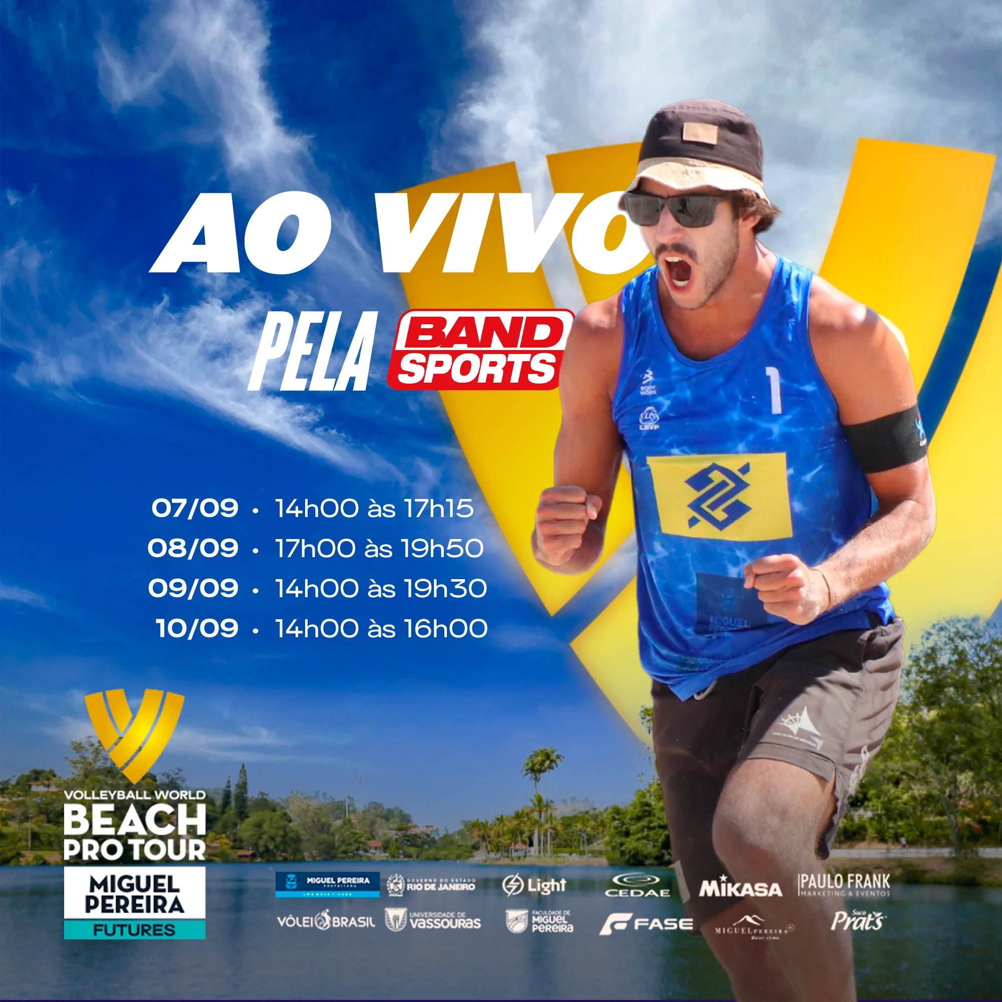 World Beach Pro Tour — Transmissão ao vivo